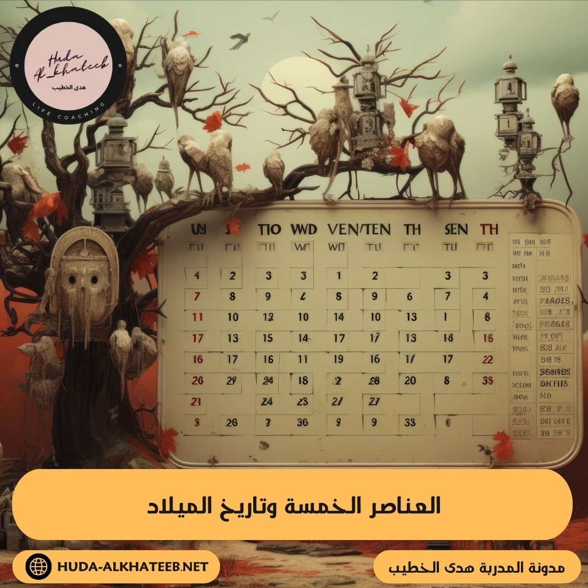 العناصر الخمسة وتاريخ الميلاد لمعرفة طاقتك الموسمية