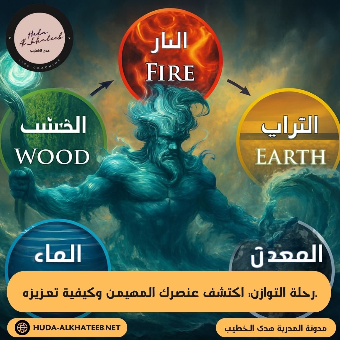 رحلة التوازن اكتشف عنصرك المهيمن وكيفية تعزيزه للوصول إلى السلام النفسي