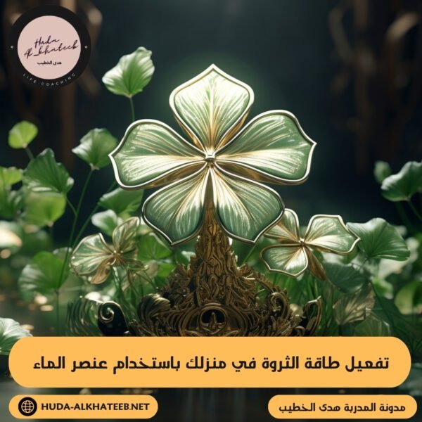 تفعيل طاقة الثروة في منزلك باستخدام عنصر الماء 3 تفعيل طاقة الثروة في منزلك